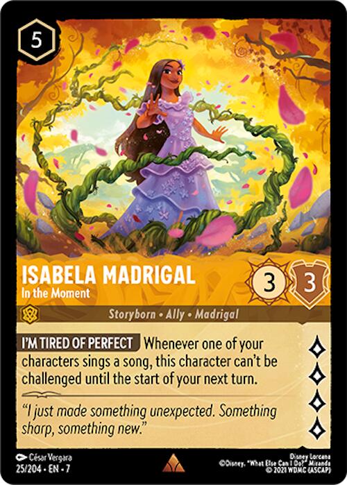 Isabela Madrigal - In the Moment (25/204) [Archazia's Island] | Shuffle n Cut Hobbies & Games