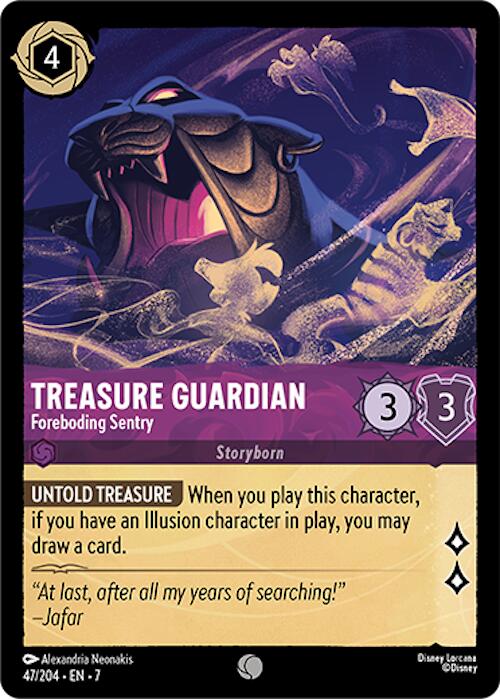 Treasure Guardian - Foreboding Sentry (47/204) [Archazia's Island] | Shuffle n Cut Hobbies & Games