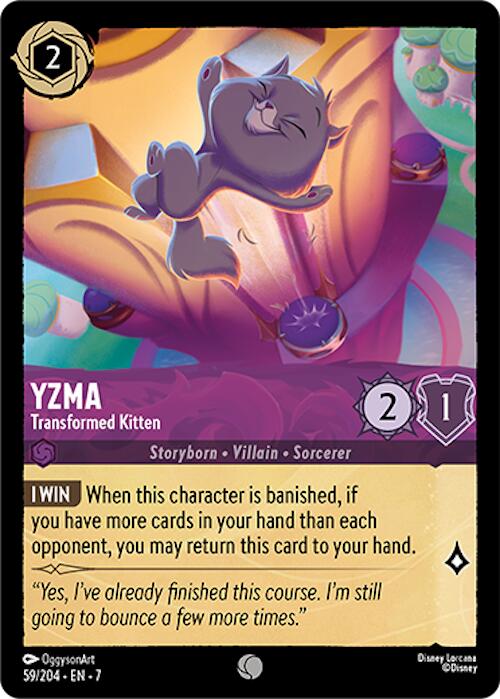 Yzma - Transformed Kitten (59/204) [Archazia's Island] | Shuffle n Cut Hobbies & Games
