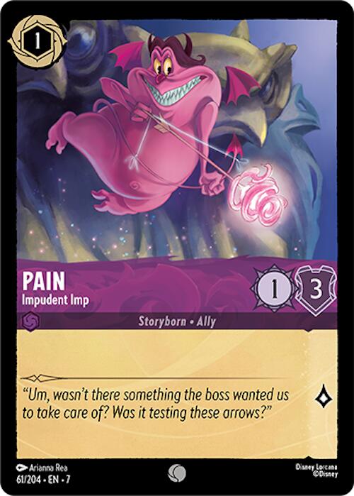 Pain - Impudent Imp (61/204) [Archazia's Island] | Shuffle n Cut Hobbies & Games
