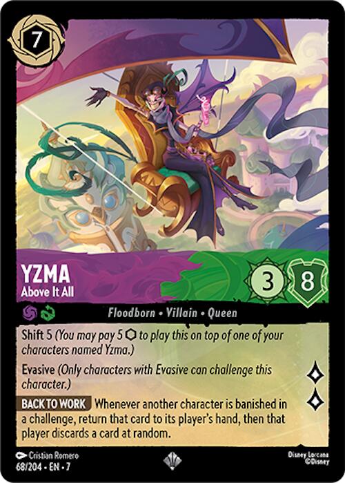 Yzma - Above It All (68/204) [Archazia's Island] | Shuffle n Cut Hobbies & Games