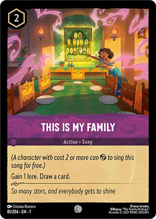 This Is My Family (81/204) [Archazia's Island] | Shuffle n Cut Hobbies & Games