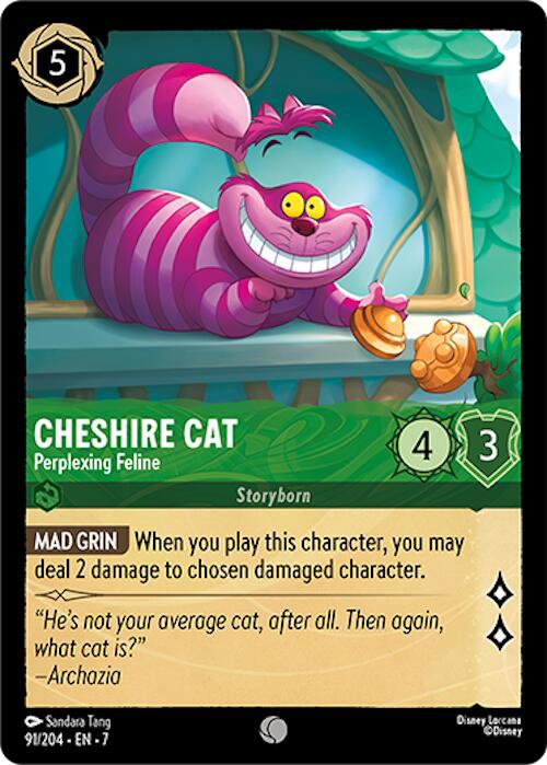 Cheshire Cat - Perplexing Feline (91/204) [Archazia's Island] | Shuffle n Cut Hobbies & Games