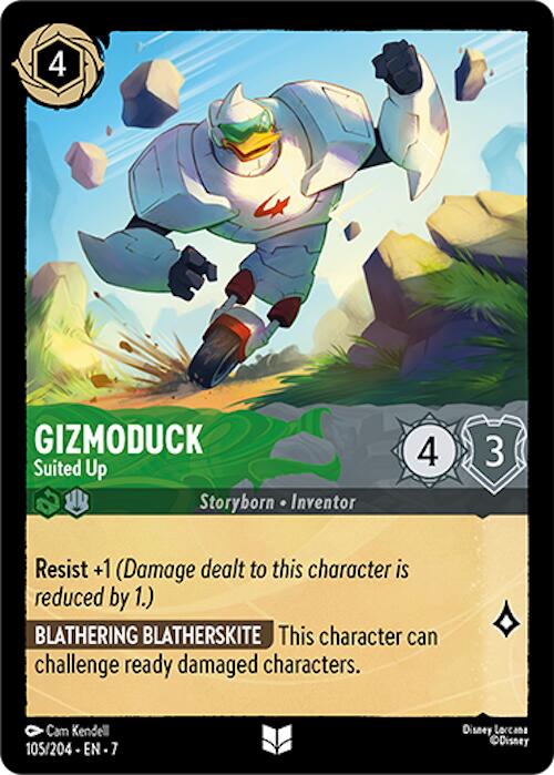 Gizmoduck - Suited Up (105/204) [Archazia's Island] | Shuffle n Cut Hobbies & Games