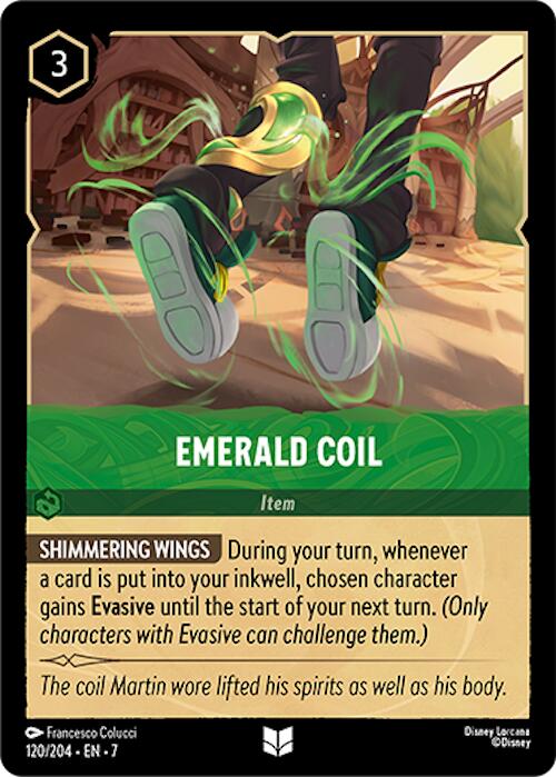 Emerald Coil (120/204) [Archazia's Island] | Shuffle n Cut Hobbies & Games