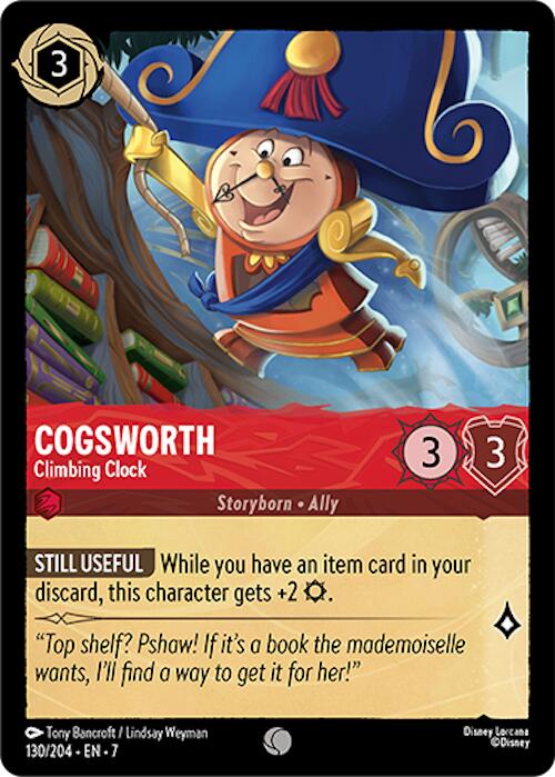 Cogsworth - Climbing Clock (130/204) [Archazia's Island] | Shuffle n Cut Hobbies & Games
