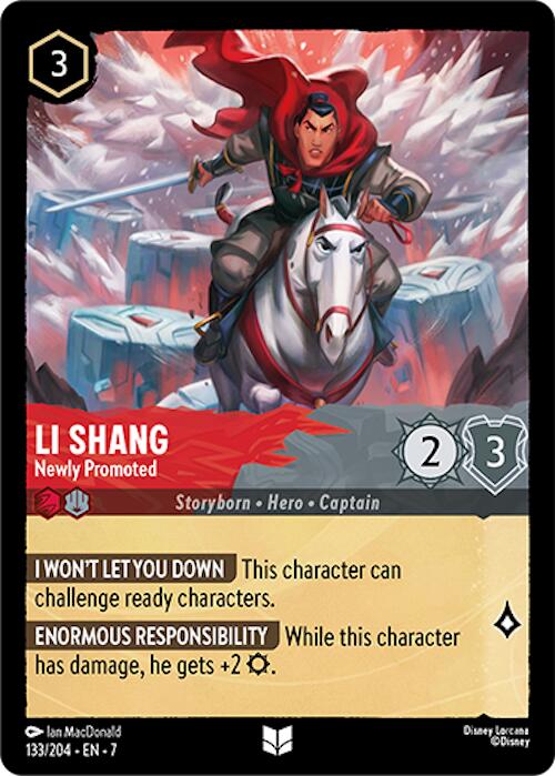 Li Shang - Newly Promoted (133/204) [Archazia's Island] | Shuffle n Cut Hobbies & Games