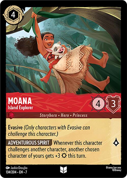 Moana - Island Explorer (134/204) [Archazia's Island] | Shuffle n Cut Hobbies & Games