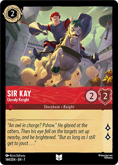 Sir Kay - Unruly Knight (144/204) [Archazia's Island] | Shuffle n Cut Hobbies & Games