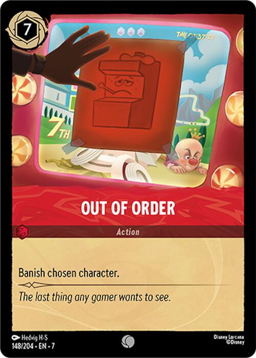 Out of Order (148/204) [Archazia's Island] | Shuffle n Cut Hobbies & Games