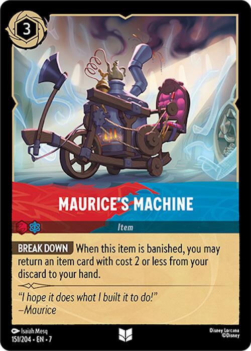 Maurice's Machine (151/204) [Archazia's Island] | Shuffle n Cut Hobbies & Games