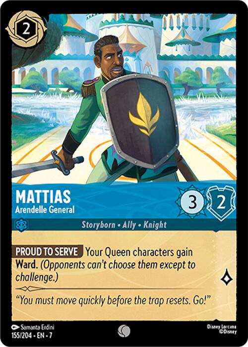 Mattias - Arendelle General (155/204) [Archazia's Island] | Shuffle n Cut Hobbies & Games
