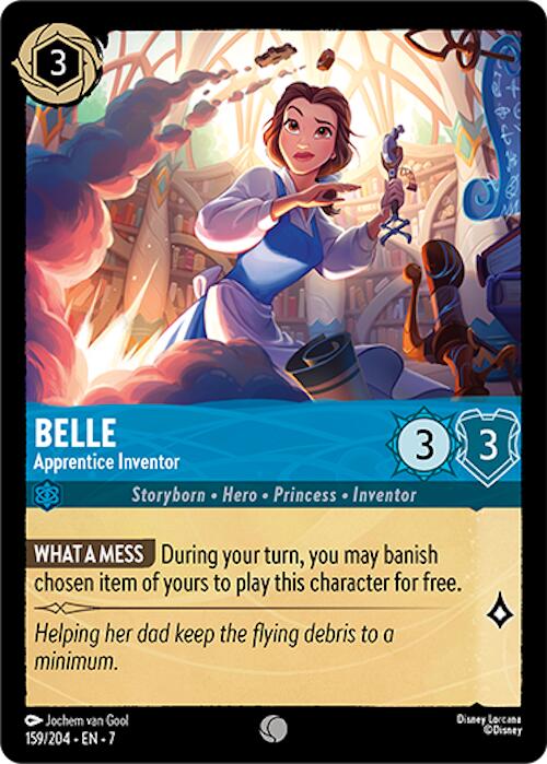 Belle - Apprentice Inventor (159/204) [Archazia's Island] | Shuffle n Cut Hobbies & Games