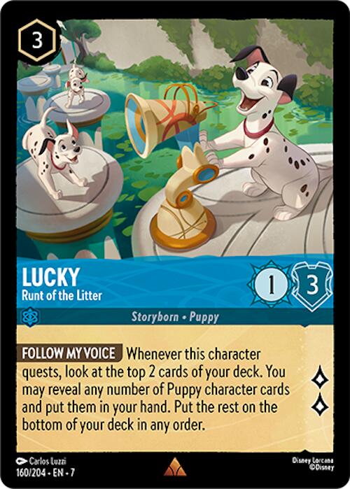 Lucky - Runt of the Litter (160/204) [Archazia's Island] | Shuffle n Cut Hobbies & Games