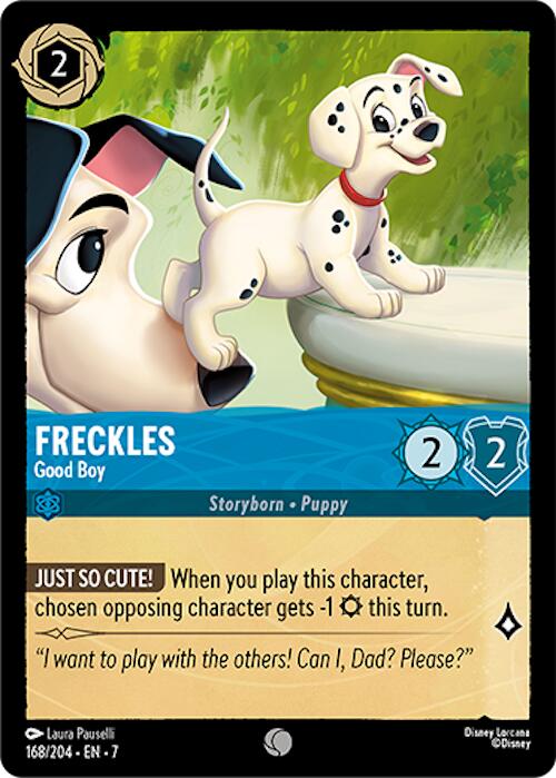 Freckles - Good Boy (168/204) [Archazia's Island] | Shuffle n Cut Hobbies & Games