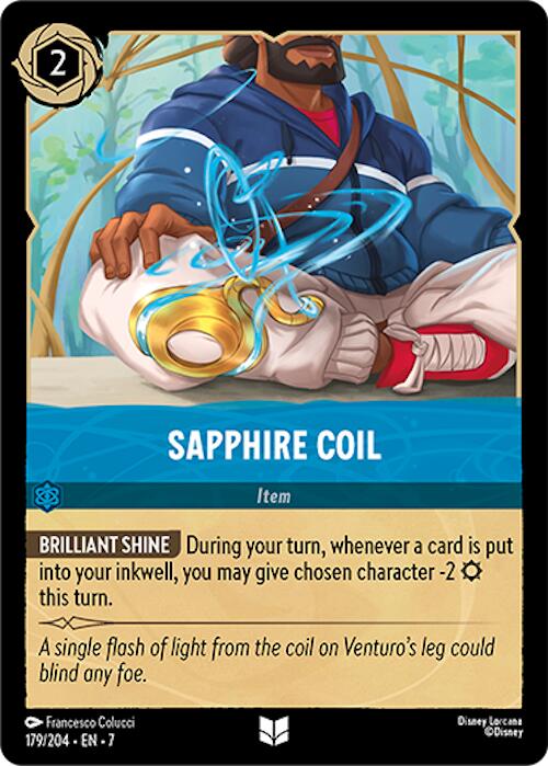 Sapphire Coil (179/204) [Archazia's Island] | Shuffle n Cut Hobbies & Games