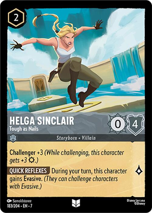Helga Sinclair - Tough as Nails (183/204) [Archazia's Island] | Shuffle n Cut Hobbies & Games