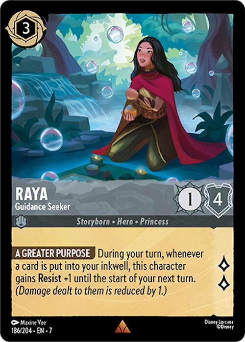 Raya - Guidance Seeker (186/204) [Archazia's Island] | Shuffle n Cut Hobbies & Games