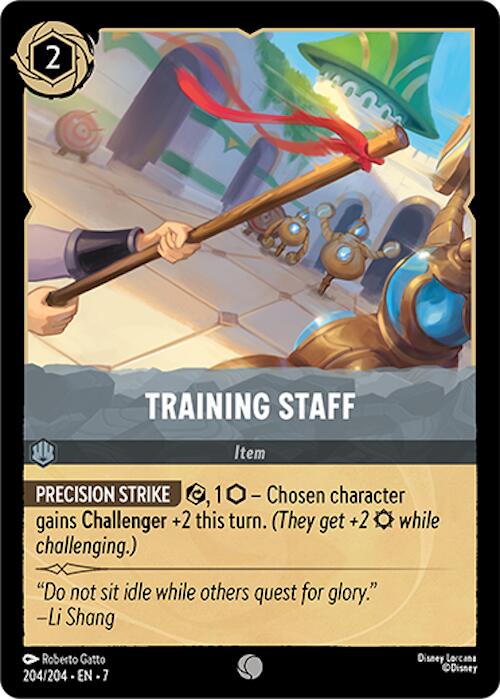 Training Staff (204/204) [Archazia's Island] | Shuffle n Cut Hobbies & Games