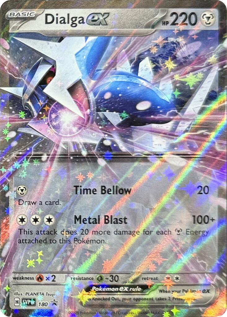 Dialga ex (180) [Scarlet & Violet: Black Star Promos] | Shuffle n Cut Hobbies & Games