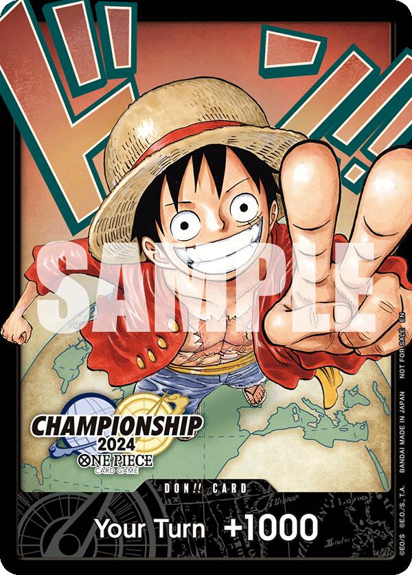 DON!! Card (Championship 2024 World Final) [One Piece Promotion Cards] | Shuffle n Cut Hobbies & Games