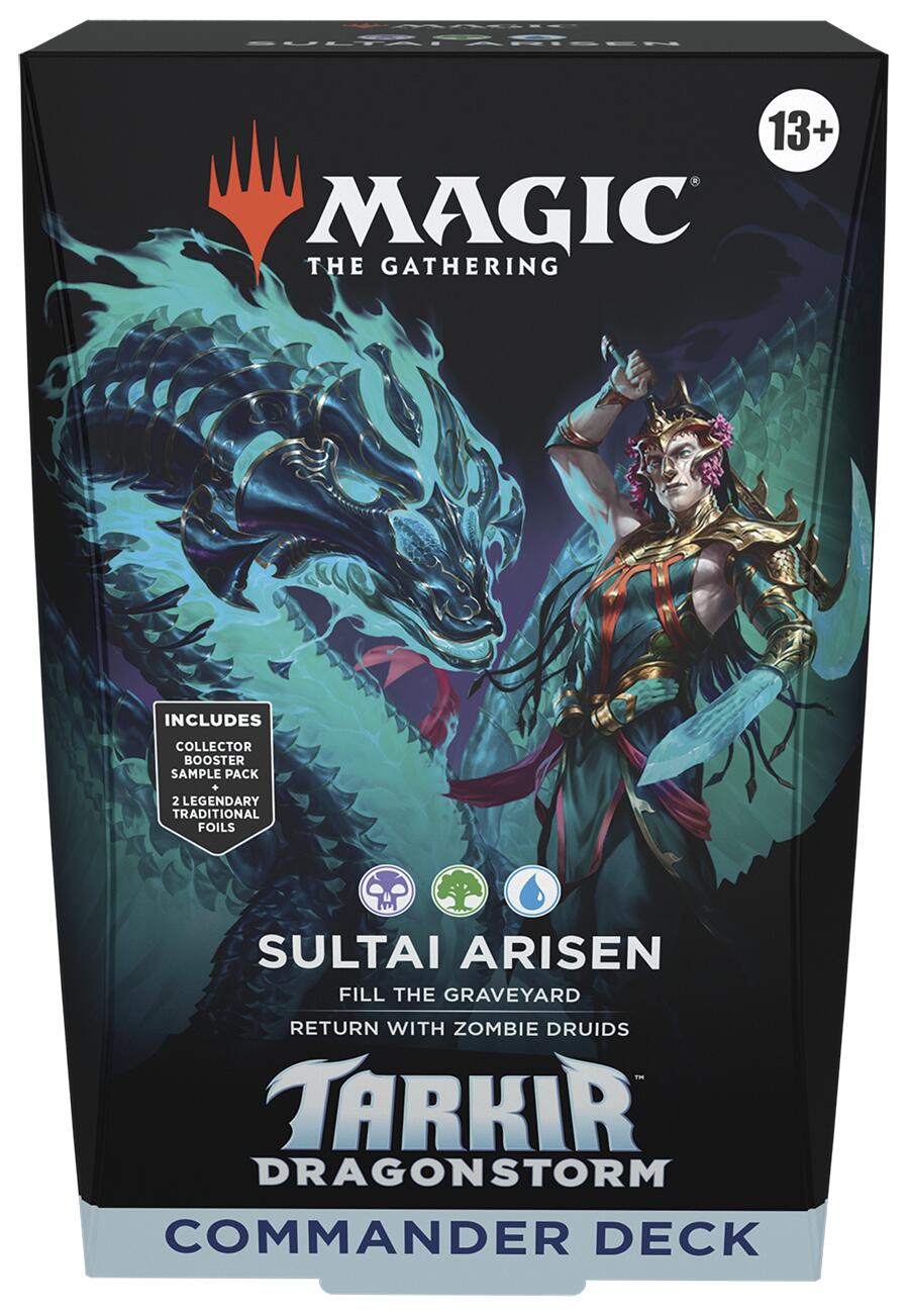 Tarkir: Dragonstorm - Commander Deck (Sultai Arisen) | Shuffle n Cut Hobbies & Games