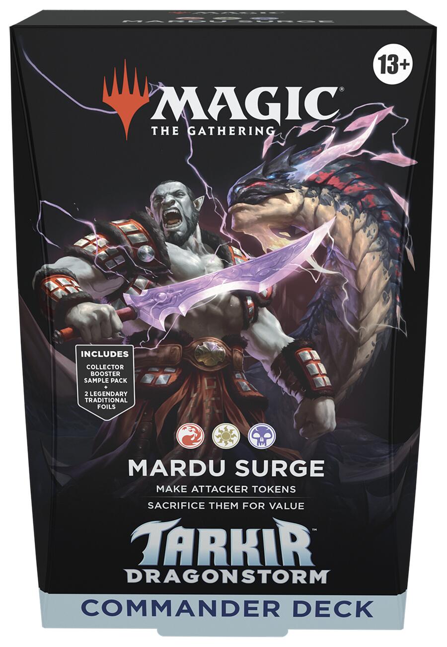 Tarkir: Dragonstorm - Commander Deck (Mardu Surge) | Shuffle n Cut Hobbies & Games