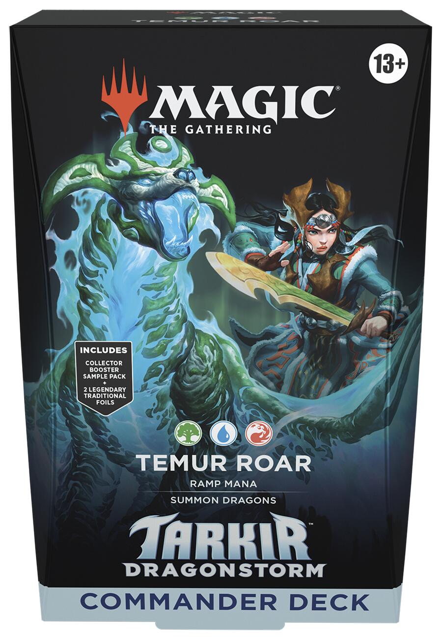 Tarkir: Dragonstorm - Commander Deck (Temur Roar) | Shuffle n Cut Hobbies & Games