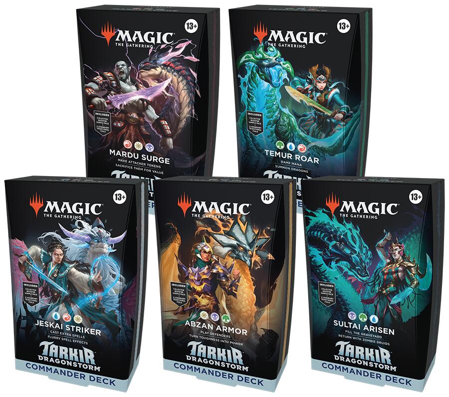 Tarkir: Dragonstorm - Commander Deck Case | Shuffle n Cut Hobbies & Games