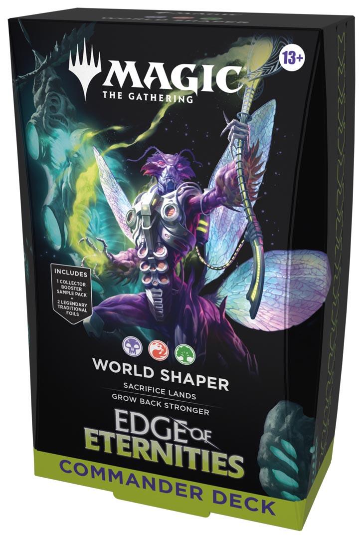 Edge of Eternities - Commander Deck (World Shaper) | Shuffle n Cut Hobbies & Games