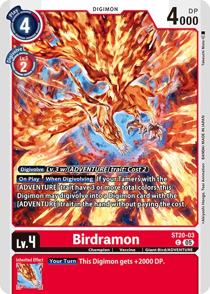 Birdramon [ST20-03] [Starter Deck: Protector of Light] | Shuffle n Cut Hobbies & Games