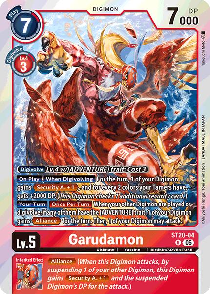 Garudamon [ST20-04] [Starter Deck: Protector of Light] | Shuffle n Cut Hobbies & Games