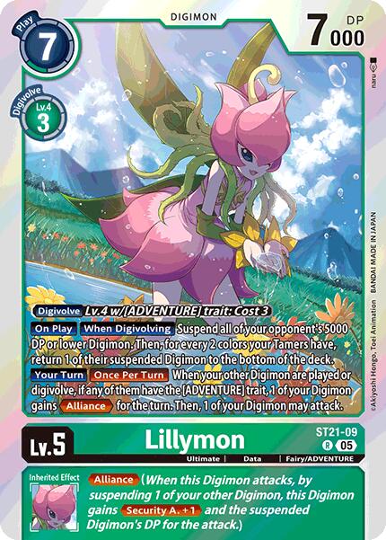 Lillymon [ST21-09] [Starter Deck: Hero of Hope] | Shuffle n Cut Hobbies & Games