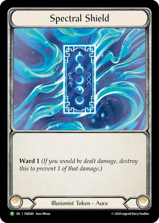 Spectral Shield [FAB285] (Promo)  Cold Foil | Shuffle n Cut Hobbies & Games