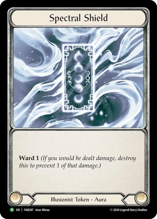 Spectral Shield [FAB287] (Promo)  Cold Foil | Shuffle n Cut Hobbies & Games