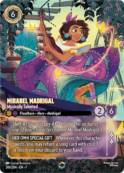 Mirabel Madrigal - Musically Talented (Enchanted) (206/204) [Archazia's Island] | Shuffle n Cut Hobbies & Games