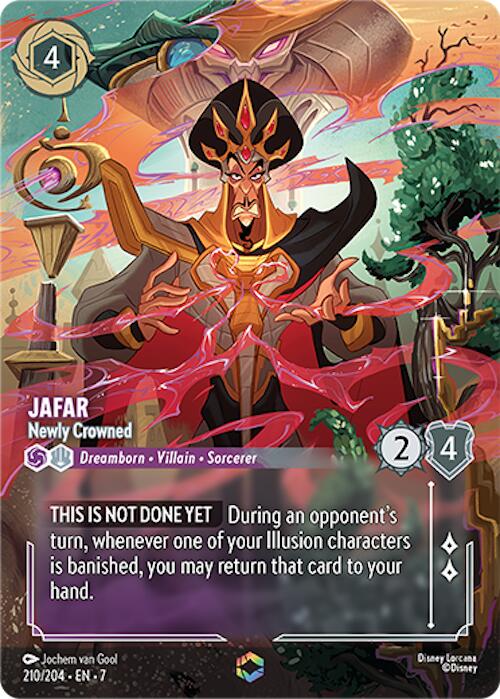 Jafar - Newly Crowned (Enchanted) (210/204) [Archazia's Island] | Shuffle n Cut Hobbies & Games
