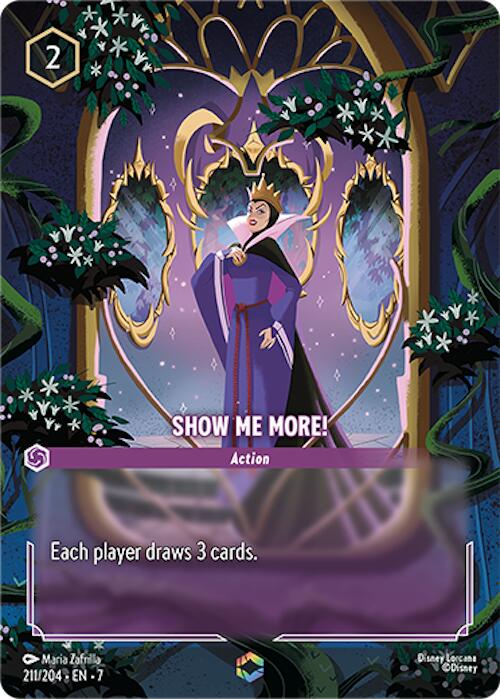 Show Me More! (Enchanted) (211/204) [Archazia's Island] | Shuffle n Cut Hobbies & Games