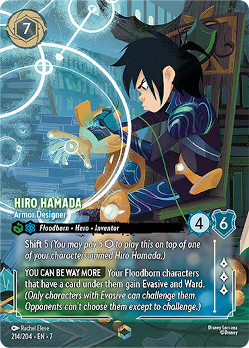 Hiro Hamada - Armor Designer (Enchanted) (214/204) [Archazia's Island] | Shuffle n Cut Hobbies & Games