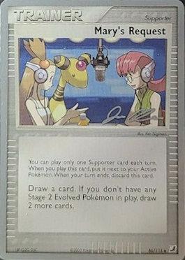 Mary's Request (86/115) (Mewtrick - Jason Klaczynski) [World Championships 2006] | Shuffle n Cut Hobbies & Games