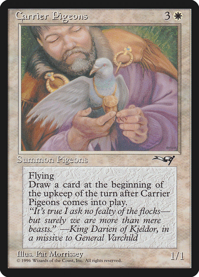Carrier Pigeons (Holding Pigeon) [Alliances] | Shuffle n Cut Hobbies & Games