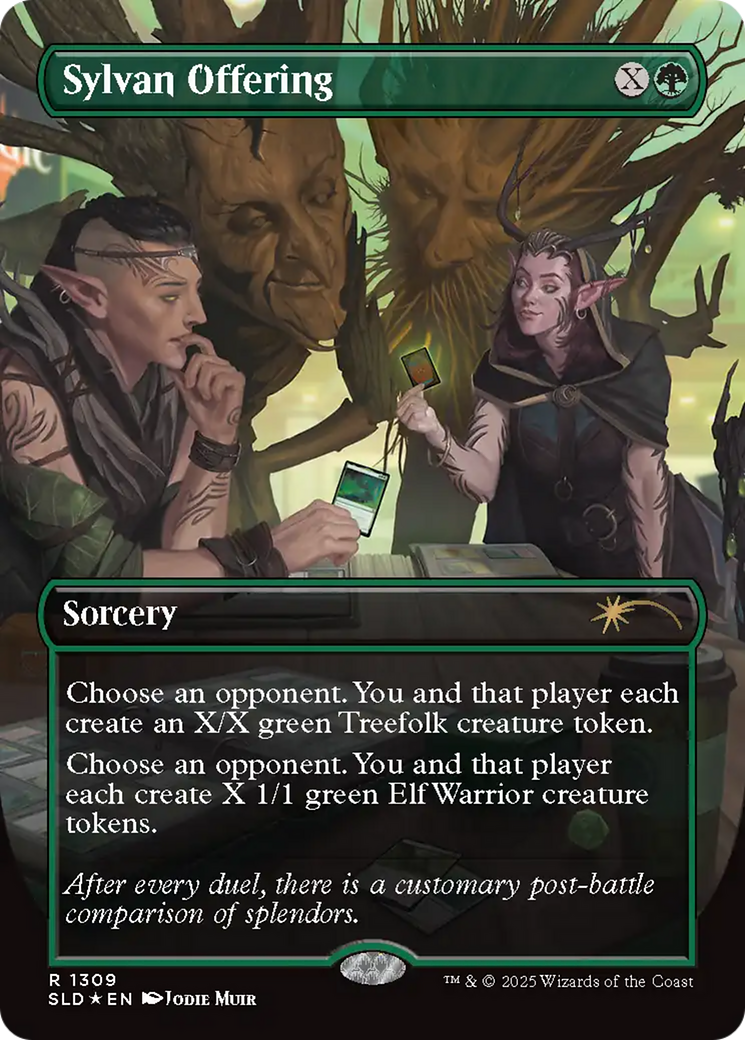 Sylvan Offering [Secret Lair Drop Series] | Shuffle n Cut Hobbies & Games