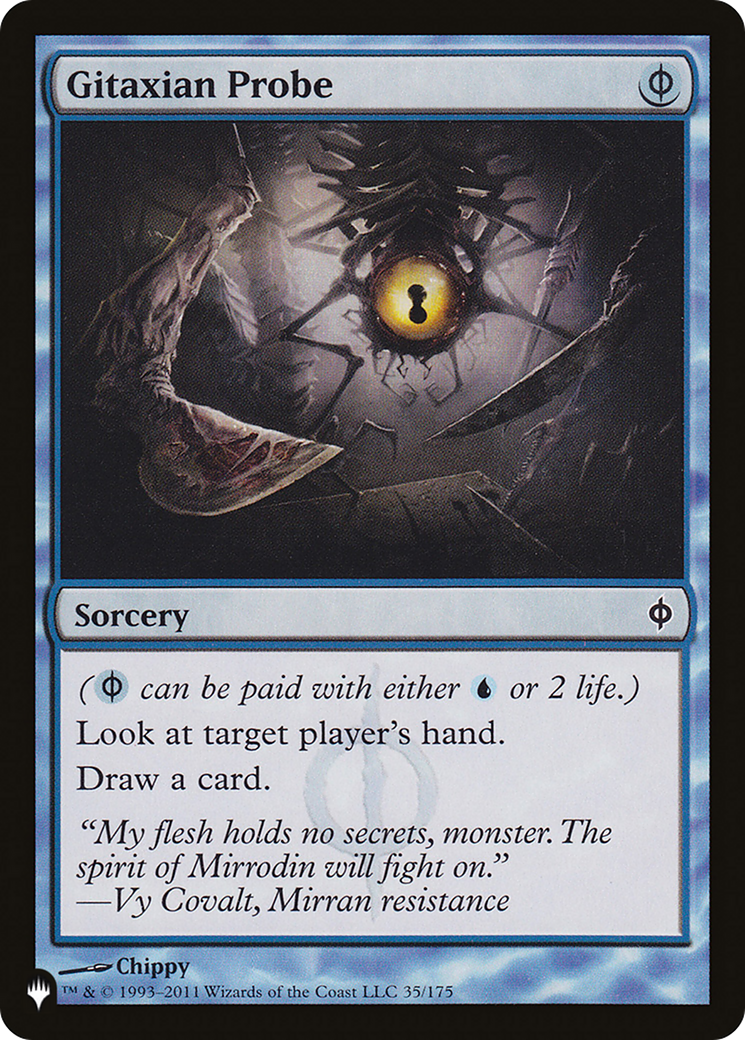 Gitaxian Probe [The List] | Shuffle n Cut Hobbies & Games