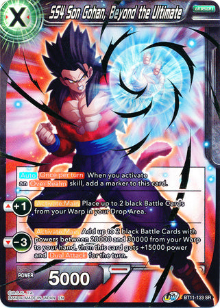 SS4 Son Gohan, Beyond the Ultimate (BT11-123) [Vermilion Bloodline 2nd Edition] | Shuffle n Cut Hobbies & Games