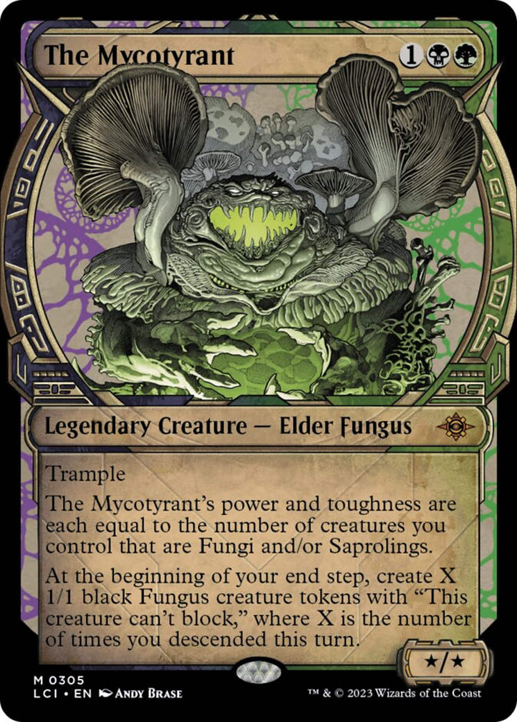 The Mycotyrant (Showcase) [The Lost Caverns of Ixalan] | Shuffle n Cut Hobbies & Games