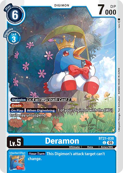 Deramon [BT21-038] [World Convergence] | Shuffle n Cut Hobbies & Games