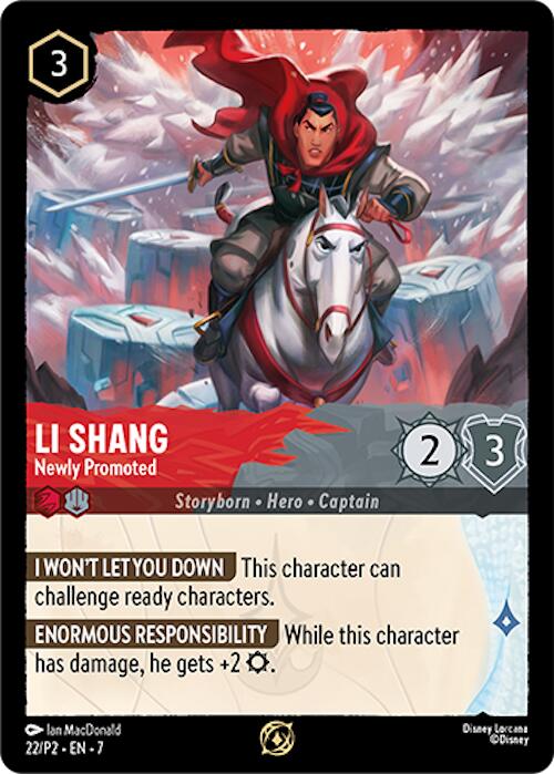 Li Shang - Newly Promoted (22) [Promo Cards] | Shuffle n Cut Hobbies & Games