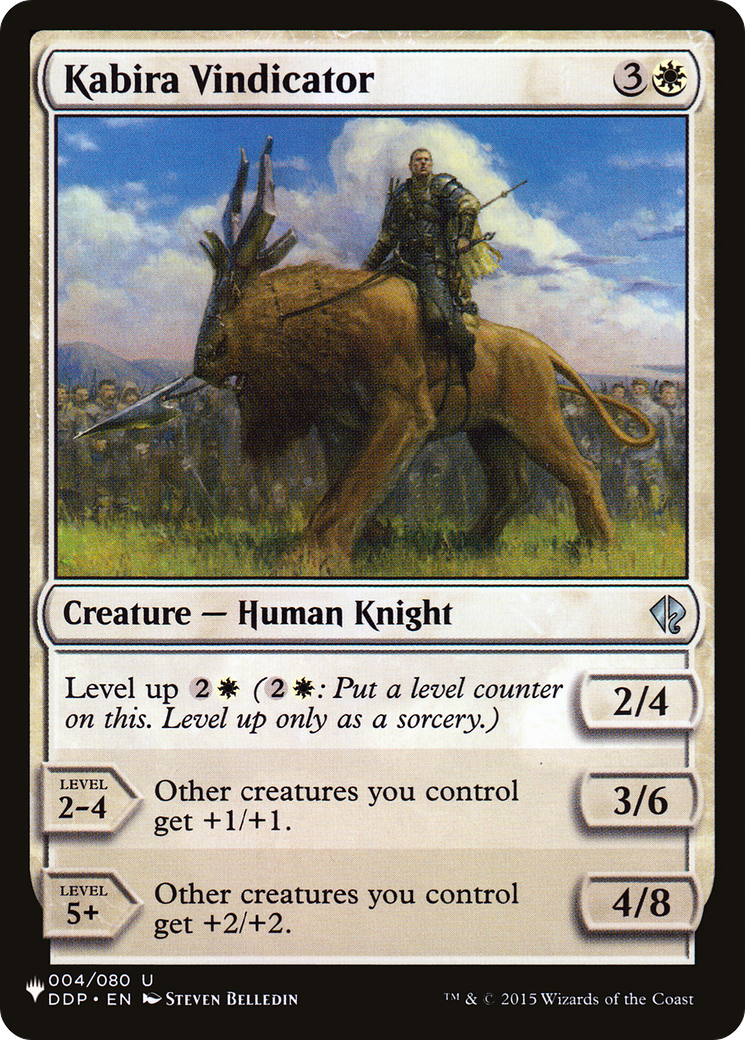 Kabira Vindicator [The List] | Shuffle n Cut Hobbies & Games