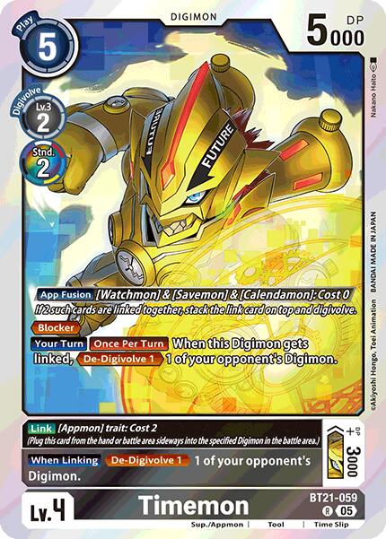 Timemon [BT21-059] [World Convergence] | Shuffle n Cut Hobbies & Games