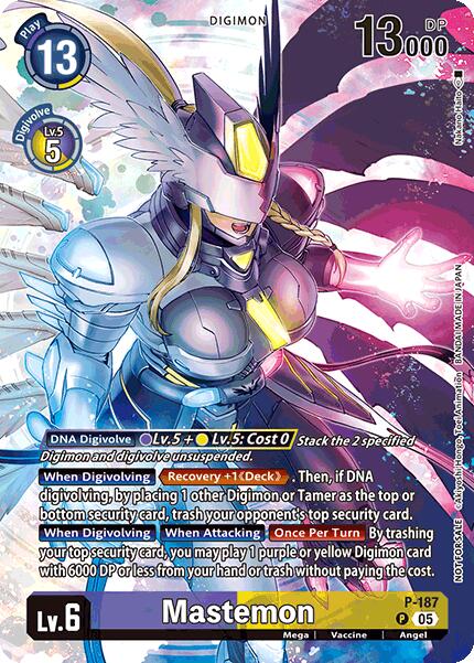 Mastemon [P-187] (BT-21: Illustration Celebration Pack) [World Convergence] | Shuffle n Cut Hobbies & Games